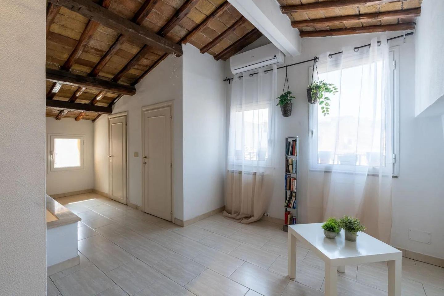 15 Min From Piazza Venezia Skyline Sanctuary In Trastevere Zewnętrze zdjęcie