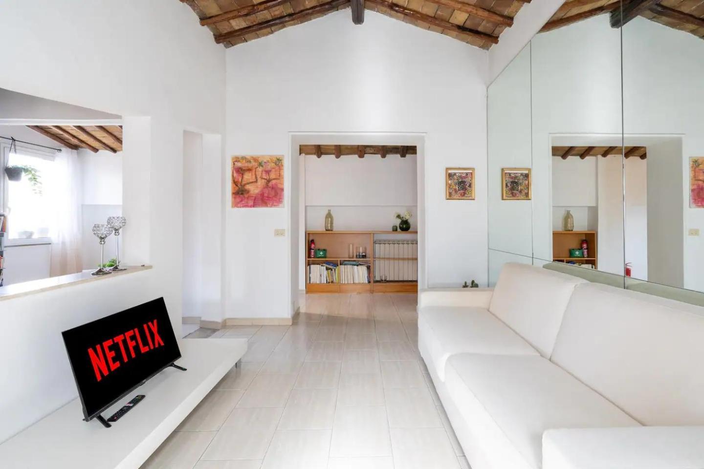 15 Min From Piazza Venezia Skyline Sanctuary In Trastevere Zewnętrze zdjęcie