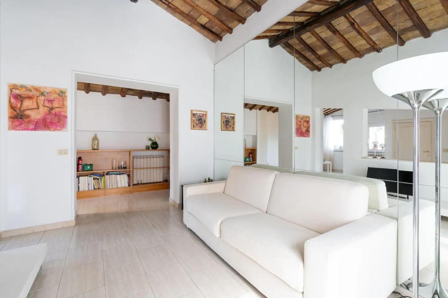 15 Min From Piazza Venezia Skyline Sanctuary In Trastevere Zewnętrze zdjęcie