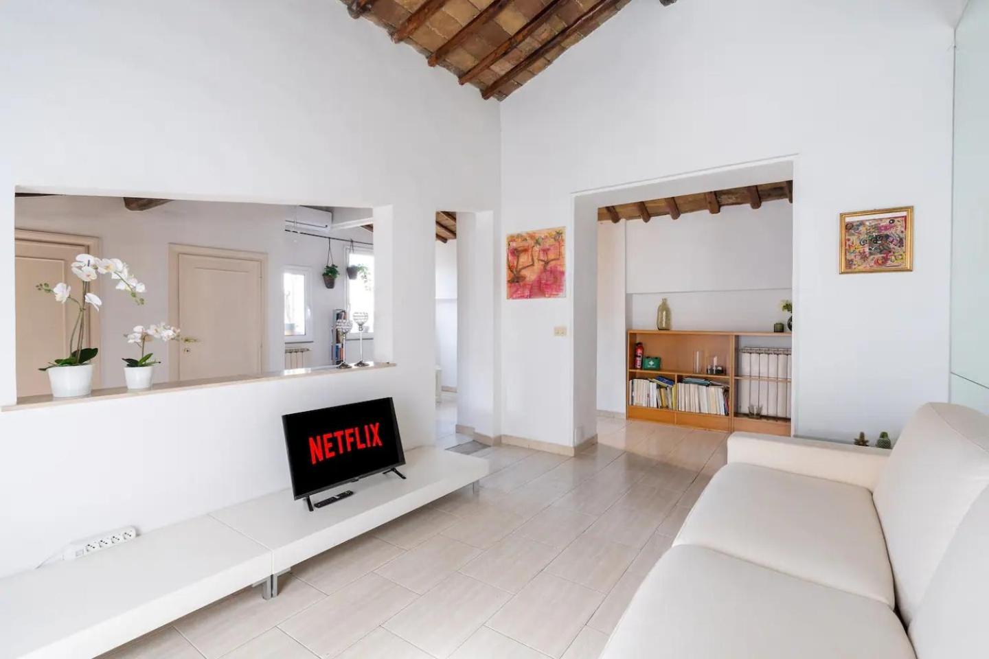 15 Min From Piazza Venezia Skyline Sanctuary In Trastevere Zewnętrze zdjęcie