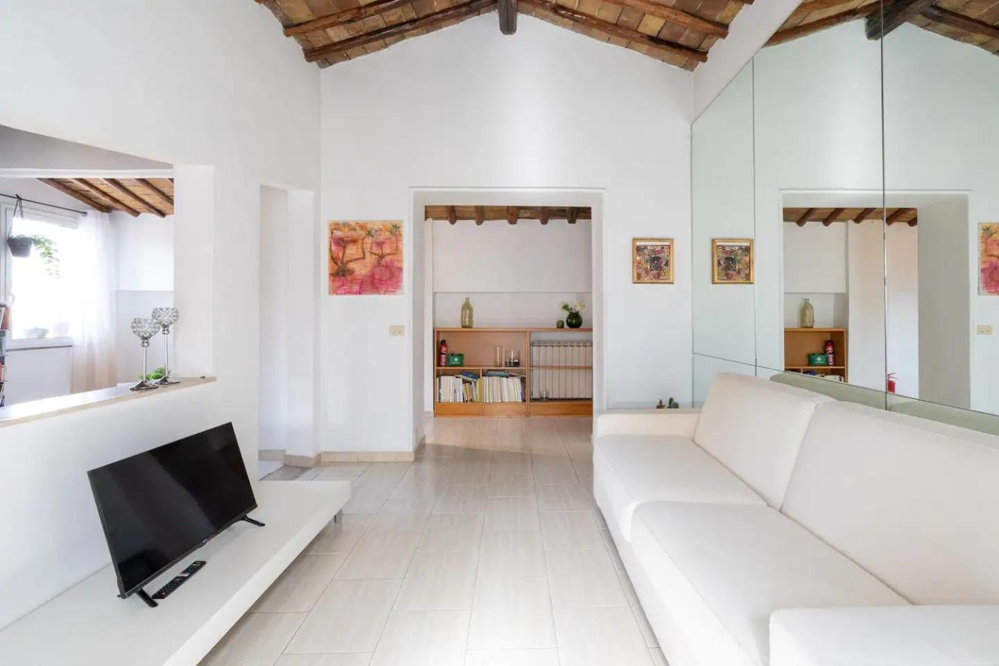 15 Min From Piazza Venezia Skyline Sanctuary In Trastevere Zewnętrze zdjęcie