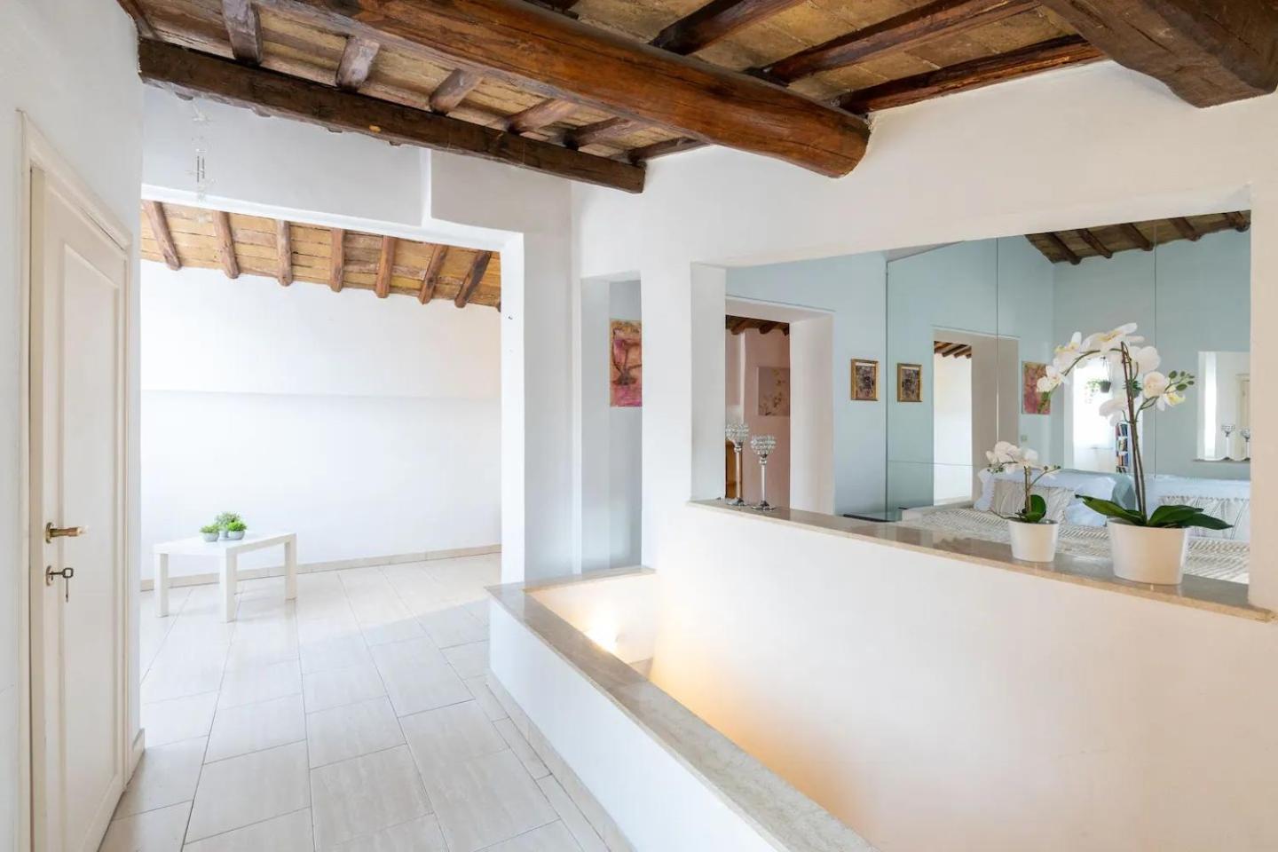 15 Min From Piazza Venezia Skyline Sanctuary In Trastevere Zewnętrze zdjęcie