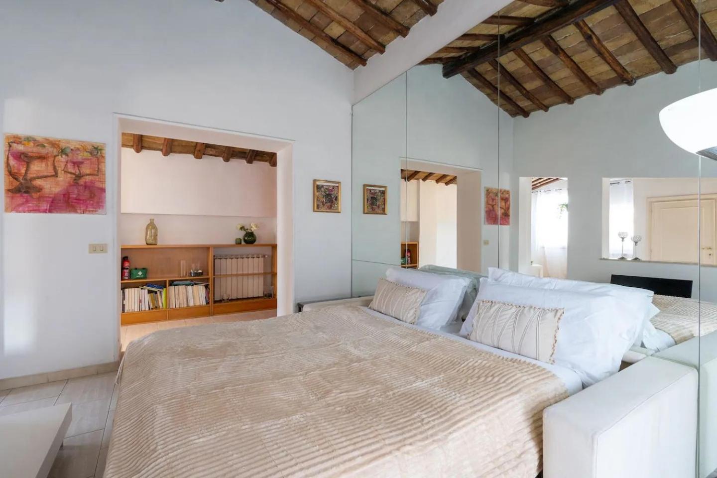 15 Min From Piazza Venezia Skyline Sanctuary In Trastevere Zewnętrze zdjęcie